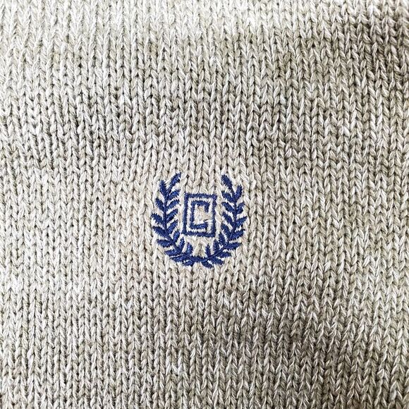 CHAPS Men's Quarter Zip Henley Long Sleeves Sweater in Size S - Picture 7 of 9